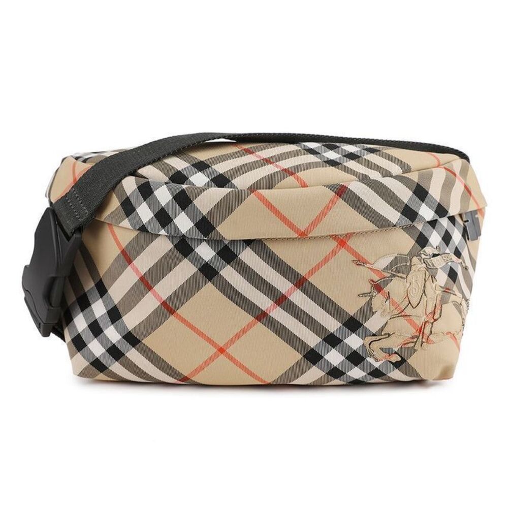 Check Belt Shoulder Bag
